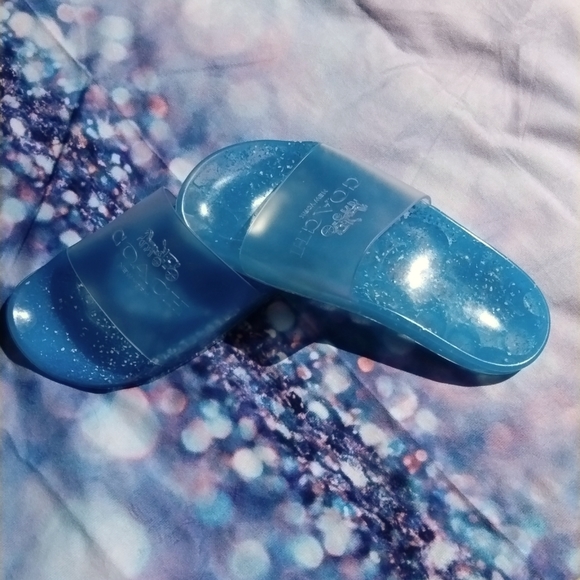 Coach Ulyssa Jelly Slip Ons NWOT - Picture 6 of 8
